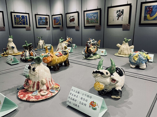 雲林北港展覽推薦|童趣與藝術交融「明德惟馨」學生展開展