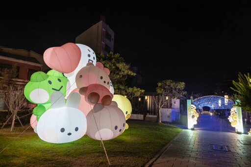鹿港光影藝術節點亮夜色!LINE FRIENDS控絕對不能錯過!