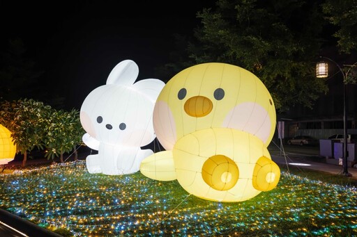 鹿港光影藝術節點亮夜色!LINE FRIENDS控絕對不能錯過!