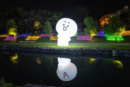 鹿港光影藝術節點亮夜色!LINE FRIENDS控絕對不能錯過!