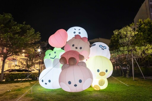 鹿港光影藝術節點亮夜色!LINE FRIENDS控絕對不能錯過!