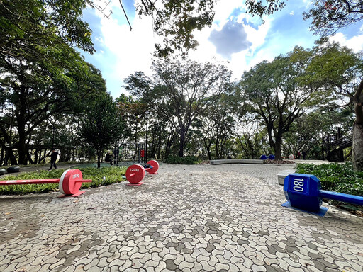 中和最Chill後山!森林系健身房「嘉穗公園」化身城市綠肺!