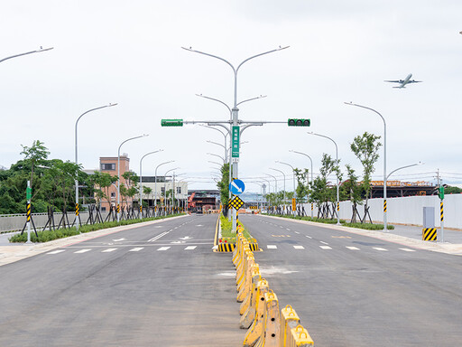 桃園航城路正式通車!連接大園客運與捷運站 緩解車潮新利器