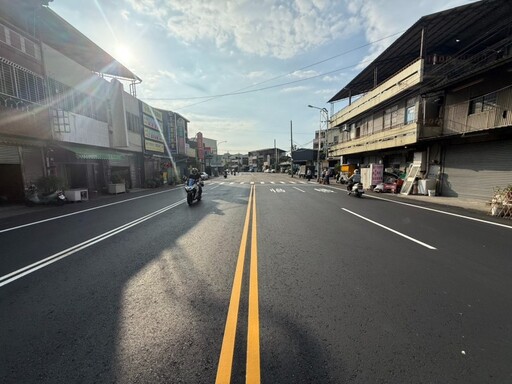 騎士、車主大讚!台中太平一江橋至長龍路順利鋪平改善!