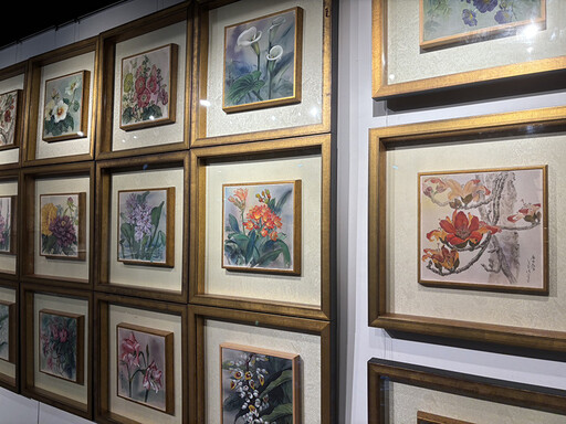 一筆一畫皆是情!桃園「懷玉.岫芳」展 寫情於畫、藏念於印