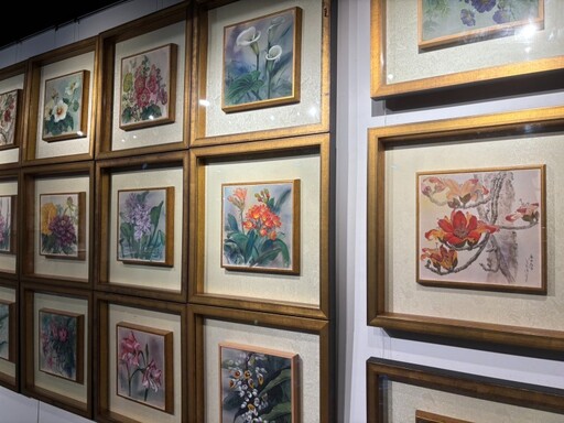 一筆一畫皆是情!桃園「懷玉.岫芳」展 寫情於畫、藏念於印