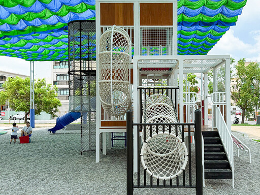 夏天不怕曬 盡情放電趣!臺南東區再添親子特色公園!