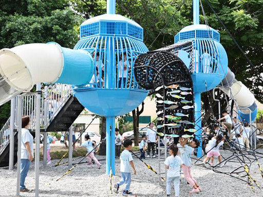 台南北區再添亮點!華德公園特色遊戲場成親子放電新秘境