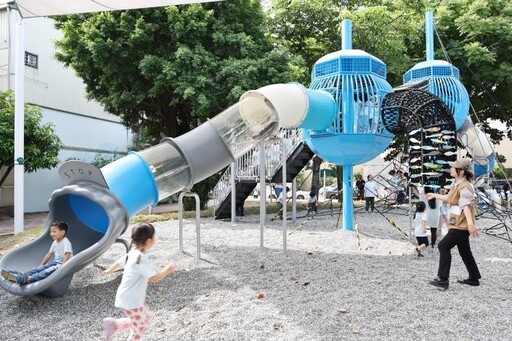 台南北區再添亮點!華德公園特色遊戲場成親子放電新秘境