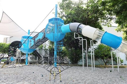 台南北區再添亮點!華德公園特色遊戲場成親子放電新秘境