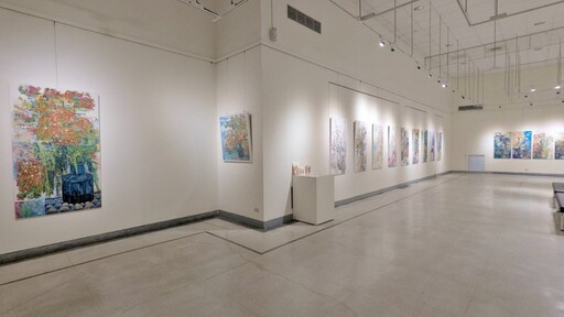 穿越花草山水之間!台中姜鴻逸創作個展帶你直抵靈魂深處!