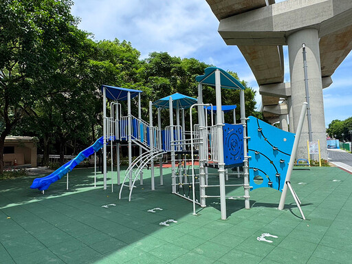 鶯歌公三公園啟用!捷運陶瓷老街站旁 共融設施全齡都能玩