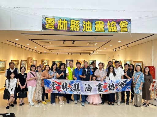雲林油畫聯展開展中!鄉土風情融入畫布 揮筆寫下雲林風貌
