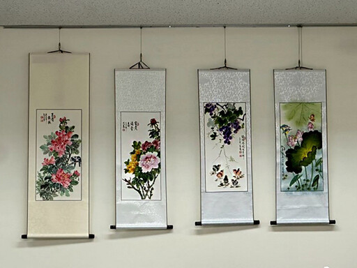 嶺南畫韻再現台中!「頂橋仔水墨花鳥畫作展」長期展出!