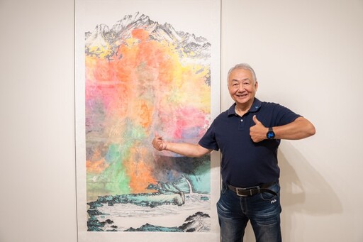 豐原水墨創作展推薦│山水與白鷺對話 靜謐中見生命張力!