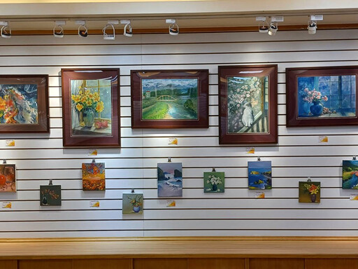 花蓮油畫聯展推薦!滿室「油滋滋」 藝術畫布顯色彩魔法!