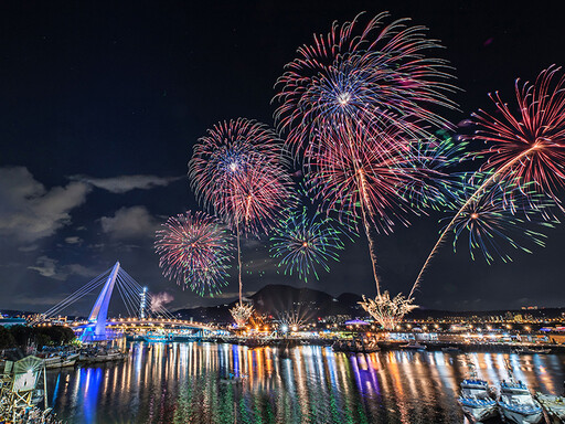 夏夜最夢幻!淡水漁人碼頭三場主題煙火即將接力上演!