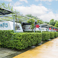 彰化最潮混搭旅宿！走進城市露營車村 體驗「偽出國」住宿！
