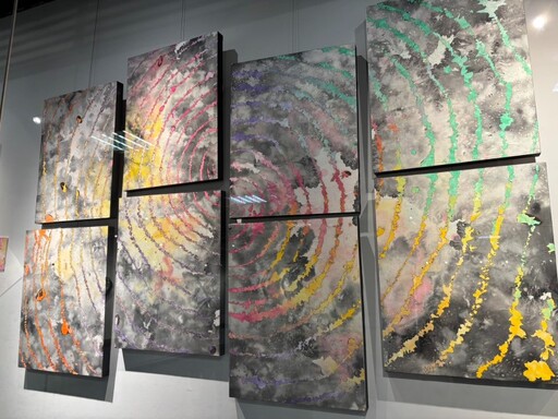 彩墨藝術新篇章!桃園微行創作展 小尺幅作品蘊藏大能量!