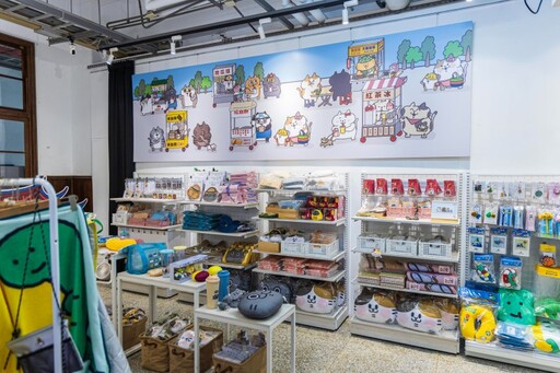 耍廢貓台北快閃!「廟口美食地圖」松菸限定店療癒登場!