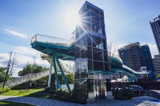 串聯新北五股夏綠地！環保藝術公園跨河景觀橋新亮點登場！