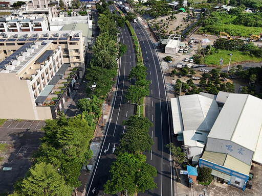 神農路煥然一新！高雄打造鳥松通勤與運輸雙贏幹道！