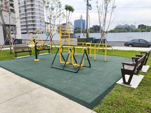 高雄再添親子休憩新據點!橋頭「公兒10公園」正式啟用!