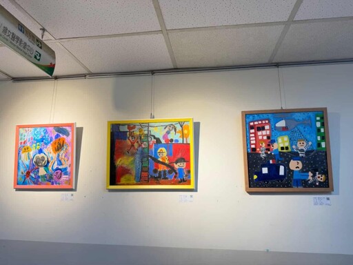 豐原療癒系親子畫展！用色彩記錄愛 感受最真誠的家庭溫度！