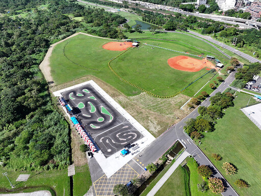樹林山佳河濱公園再升級|棒壘球場+遙控賽車場雙亮點登場