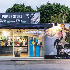 防風少年快閃店台中開幕！等身牆、街頭區、迎接門全登場！