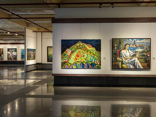 油畫迷看過來!24屆百號油畫大展台中開箱 創作現場直擊!