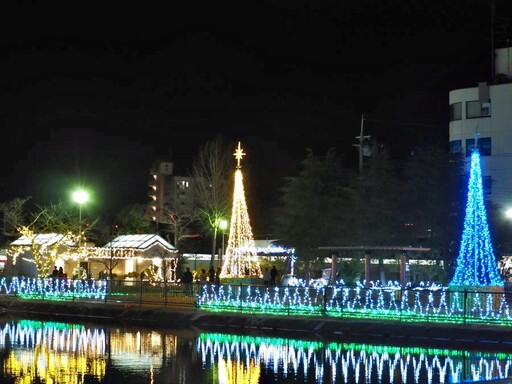 奈良縣最大的燈飾 天理市光之祭典2024