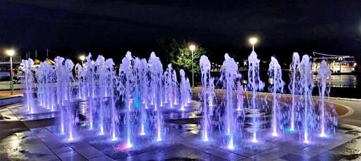 大佳河濱公園戲水區開放 歡迎大手牽小手一起來玩水