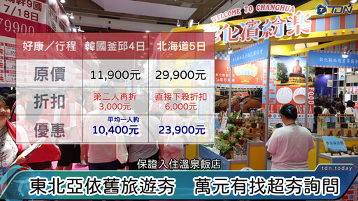 影／2024台北夏季旅展登場 疫後旅遊價格逐漸回穩於疫前