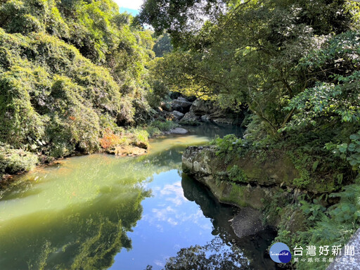 秋遊大漢溪山豬湖 生態親水園區自然景觀引人入勝