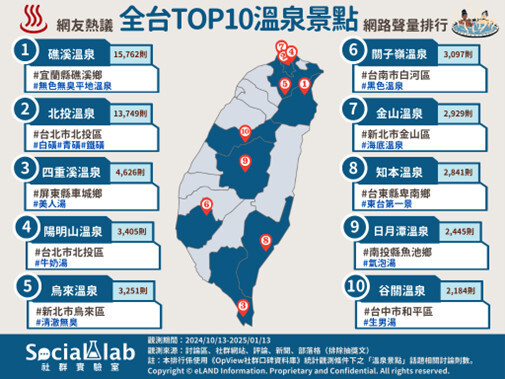 泡湯控必收藏！ 網推全台10大溫泉勝地