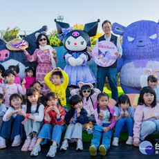 2025桃園仙草嘉年華揭幕 9大「酷洛米」主題裝置穿梭浪漫紫色花海