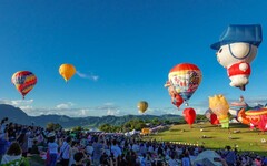 PIBALL! 2024臺灣國際熱氣球嘉年華登場 熱氣球翱翔妝點臺東天空