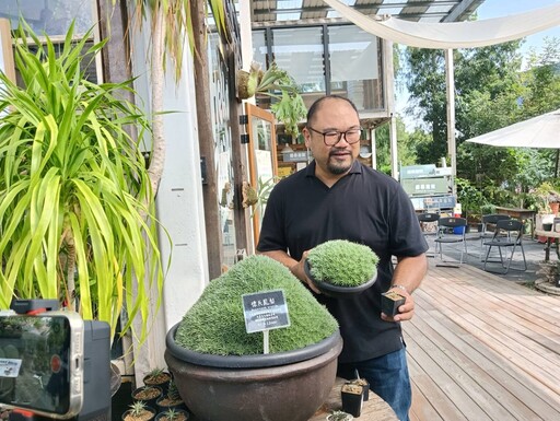 花現美好田尾產業文化活動 展出綠色植物與藝術創作相互結合