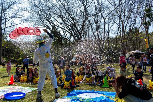 尖山埤春節推「泡泡猩球嘉年華」 寒假起好康不斷、屬「蛇」本人免門票