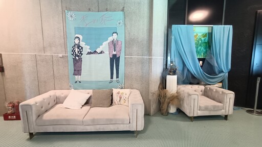 影音/用大海廢棄物和路邊野花草來設計浪漫婚禮 竹漂花藝師為外公外婆辦展覽
