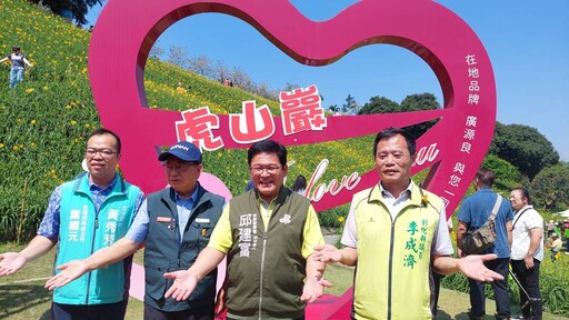影音/虎山巖金針花盛開 母親節假期迎接金黃花海