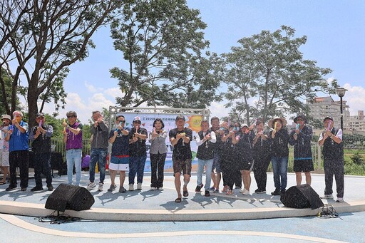 虎尾632高地公園親水園區啟用 張麗善歡迎全台親子來戲水
