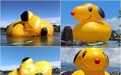 影音/童玩節開幕首日 史努比鴨消風?! 原來為了防颱才……