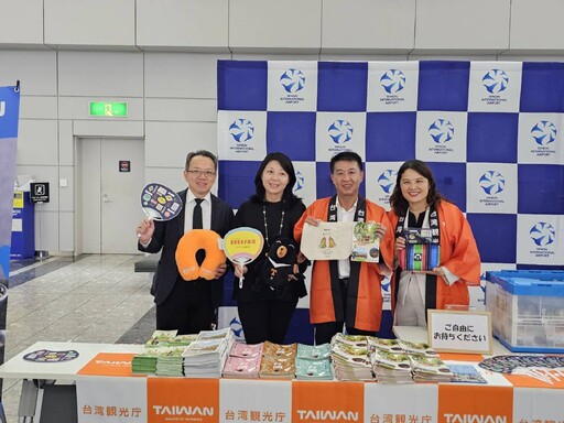 高雄直飛仙台首航成功 許智傑快閃赴日拓航權