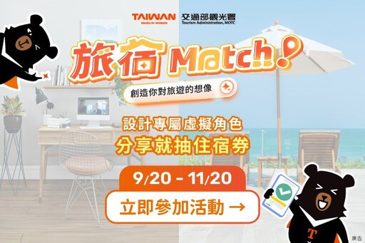 打造旅遊安心3C步 Check｜Chat｜Chill！ 華山快閃×網路活動 百項好禮大方抽