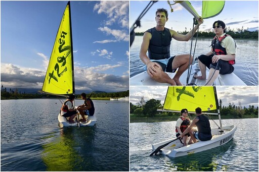 影音/到活水湖體驗無障礙帆船趣 蕭煌奇感覺很棒!