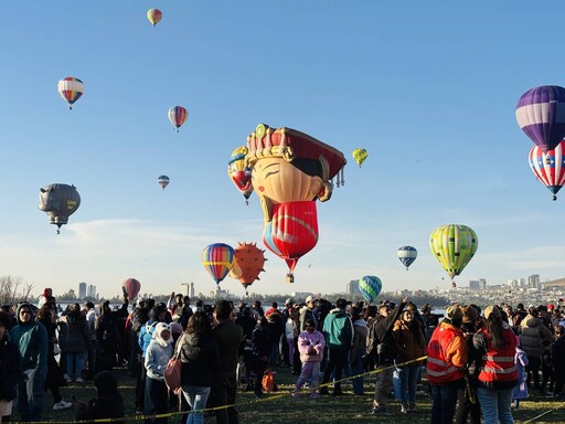 臺東Q版媽祖熱氣球飛進墨西哥 飛向國際天空驚豔全場