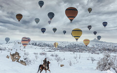情人節全球最浪漫的情事 土耳其卡帕多奇亞熱氣球風情畫