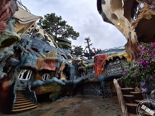 整棟歪樓 暗黑版、迷幻版童話屋──越南大叻必遊景點瘋狂屋